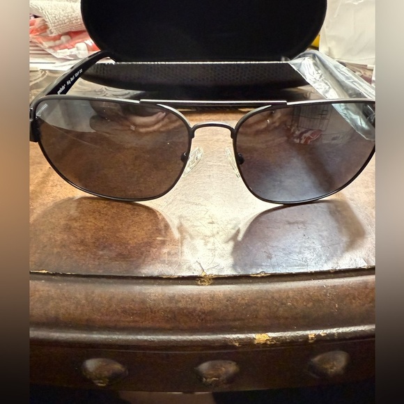 Eye bobs aviator polarized black/gray sunglasses- NWT - Picture 1 of 7